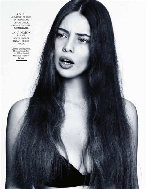 She was born in the 1990. Marie-Ange Casta By Driu & Tiago For Madame Figaro France ...