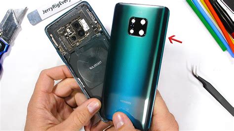 72.3 x 157.8 x 8.6 mm weight: Huawei Mate 20 Pro parçalarına ayrıldı Video - LOG