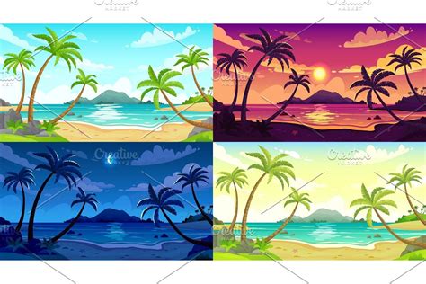 Abstract landscape painting landscape wallpaper seascape paintings fantasy landscape ocean delight by dianne cowen. Summer beach background. Sandy in 2020 | Beach cartoon ...