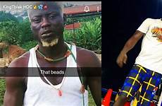 nigerian pornstar arrested ifa reportedly worshippers shoot using movie item nigeria bead popular star been has