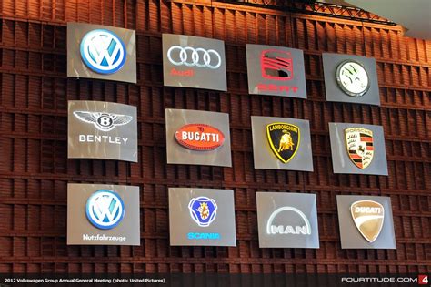 The volkswagen group with its headquarters in wolfsburg germany is one of the worlds leading manufacturers of automobiles and commercial vehicles. VWLândia: Marcas do grupo Volkswagen AG