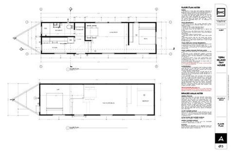 Joist by joist floor framing plan. No. 48: Tern Island Tiny House (With images) | Small house ...