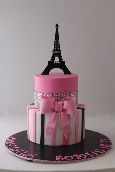 Free delivery for many products! 13 Year Old Birthday Cakes Paris Themed Birthday Cake For ...