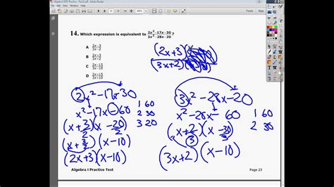 A prolific lecturer at local and nationally recognized conferences on best teacher practices and modern techniques for nurturing algebraic reasoning, he. Question 14 - Practice Test 2 - Tennessee EOC Algebra 1 ...