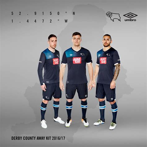 Derby county home memorabilia football shirts (english clubs). Derby County 16/17 Umbro Away Kit | 16/17 Kits | Football ...