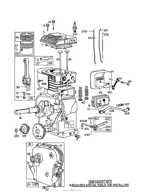 Briggs stratton engine carburetor diagram. Toro Professional 62933, 5 hp Lawn Blower, 1979 (SN ...