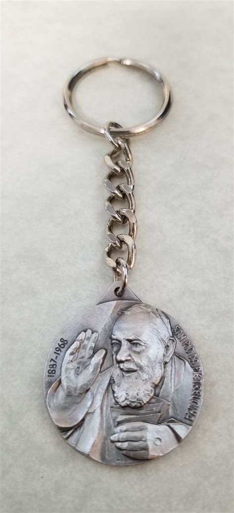 Maybe you would like to learn more about one of these? Padre Pio Foundation of America Keychain - Padre Pio ...