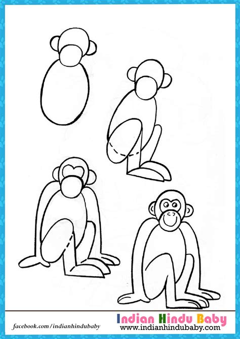 Kids, drawing lets you fly high via pencil and paper with pouring down the imaginary world on blank paper or drawing sheet. Teach your kid to draw 'Monkey' with simple drawing tips ...