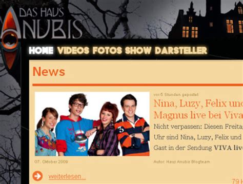 Das haus anubis is a television program produced jointly by belgian broadcaster studio 100 and nickelodeon germany.the first remake of het huis anubis aired in the netherlands and belgium. Social Media und Content Strategie: Mystery Serie - Das ...