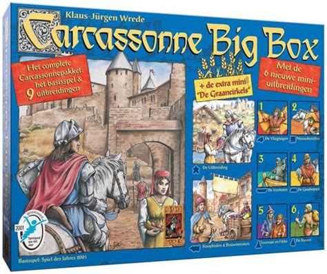 Find many great new & used options and get the best deals for carcassonne big box 2017 strategy board games at the best online prices at ebay! bol.com | Carcassonne Big Box 1 - Voordeelbundel,999 Games