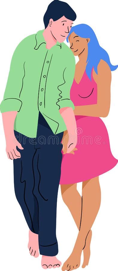 Cats have different ways of communicating with other cats and with humans. Lovers cartoon stock vector. Illustration of couple ...