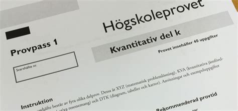 Högskoleprovet innehåller en stor del matematik och statistik i de fyra olika delarna xyz (matematik) kva (kvantitativa jämförelser) nog (kvantitativa resonemang) dtk (diagram, tabeller och kartor). BTH | Högskoleprovet