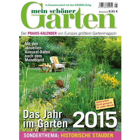 Keine ausgabe von mein schöner garten, mein schöner garten spezial, gartenspaß, lisa blumen & pflanzen, mein schönes land, mein schöner landgarten, mein schönes landhaus, landedition rezepte, meine gute landküche, gartenidee, gartenträume oder mein kleiner schöner garten. Mein schöner Garten | Mein schöner Garten Kalender ...