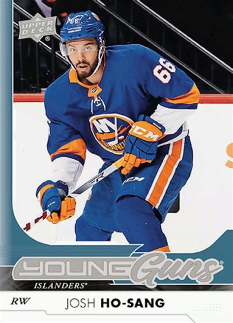 1/11 last word on sports: Future Watch: Josh Ho-Sang Rookie Hockey Cards, Islanders