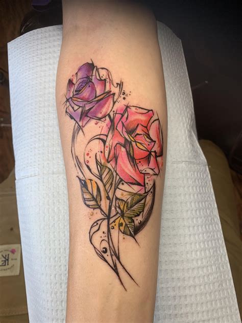 If your sweet tooth is calling, you can grab candy, cookies, chocolate, or baked goods to satisfy. My flowers, by Danny at Dark age in Denton,TX : tattoos