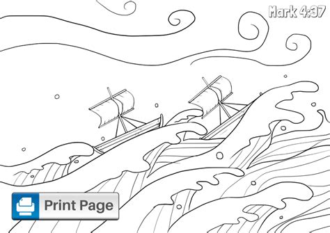 Check spelling or type a new query. Free Jesus Calms the Storm Coloring Pages (Printable PDFs ...