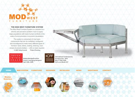 Website Design for furniture design industry | Thermo Studios