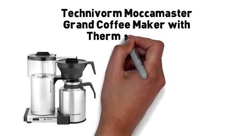 After having my moccamaster technivorm clubline för two years, i decided to fix this. Technivorm Moccamaster Grand Coffee Maker with Thermal ...