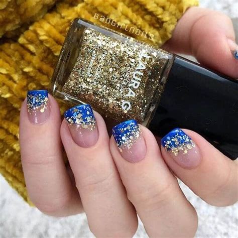 It's messy but artistic and it's really quick. 50 Stunning Blue Nail Designs for a Bold and Beautiful Look in 2021