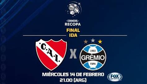 Independiente recibe a la gran sorpresa del certamen, colón de santa fe, que contará con el 'pulga' rodríguez. Resultado: Independiente vs Gremio [Vídeo Goles- Resumen ...