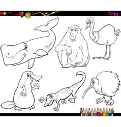 Pierogi or dumplings coloring page Royalty Free Vector Image
