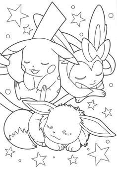 Pokemon coloring pages free download: Pokemon Coloring Pages Eevee Evolutions Glaceon | LineArt ...