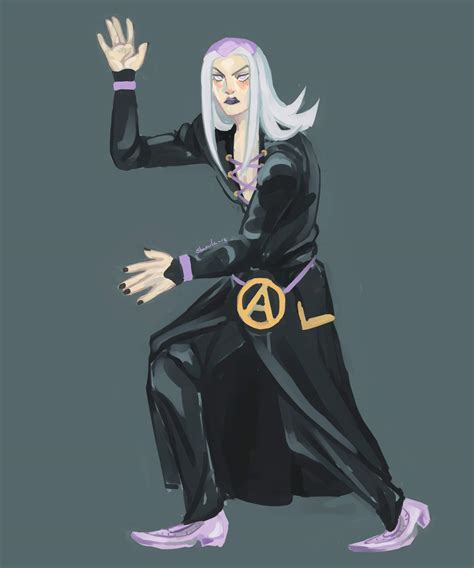 A supporting character from jojo no kimyou na bouken part 5. Goth Mom - fanart | JoJo Amino Amino