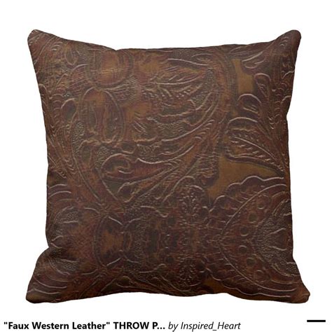 See more ideas about pillows, leather throw pillows, throw pillows. "Faux Western Leather" THROW PILLOW | Throw pillows ...