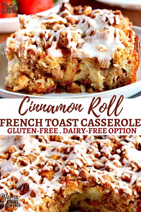 It's a salad with grilled chicken,. Gluten-Free Cinnamon Roll French Toast Casserole | Gluten ...