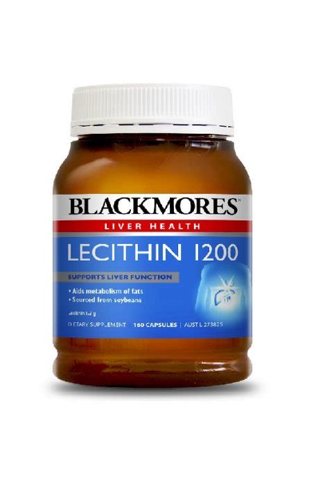 Shop our official online store. Blackmores Blackmores Lecithin 1200 160 Caps - National ...