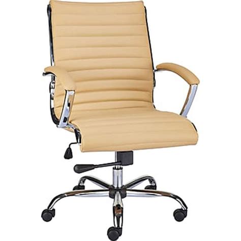 It is fixed, padded arms provide added comfort. Staples Bresser Luxura Managers Chair for $67.86 Shipped