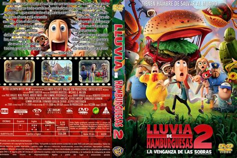 Película lluvia de hamburguesas (cloudy with a chance of meatballs): Infantiles: Lluvia de Hamburguesas 2