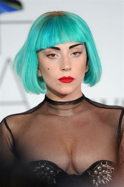 The performer has rocked a number of colorful styles. Lady Gaga's Beauty Evolution | Teen Vogue