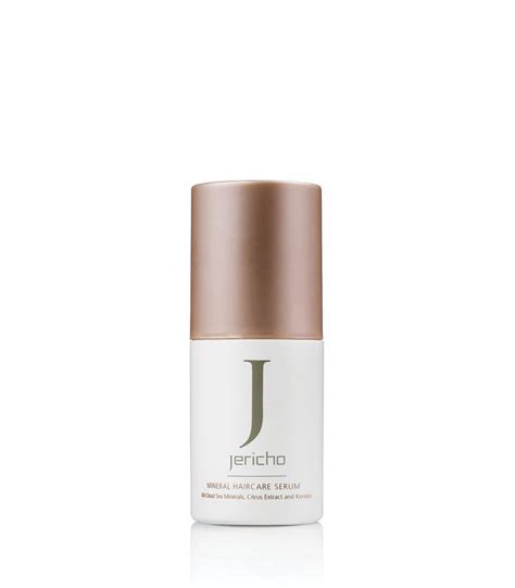 It makes straight styles sleek and flowing and it protects hair from heat styling and environmental damage. Hair Serum w/ Mineral & Citrus Oils by Jericho - 3.4 oz Pump