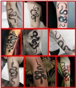It takes a bit of time to apply a temporary tattoo perfectly. Crowley Snake Tattoo *2021 New Best Tattoo - Tattos Types