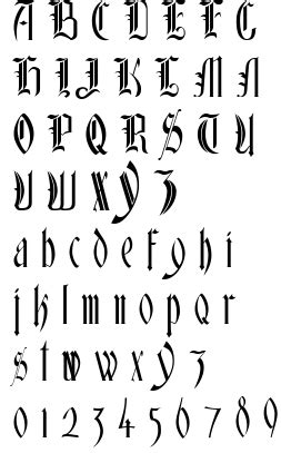Where can you download fonts for free? Glastonbury English Font | Regular Type - Free Download