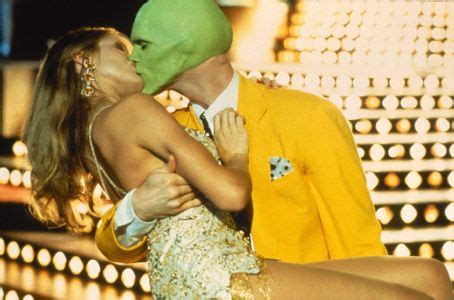 Who would have thought that the infamous green head vigilante was this nerd? Cameron Diaz As Tina Carlyle And Jim Carrey As Stanley Ipkiss/The Mask In "The Mask" (1994 ...