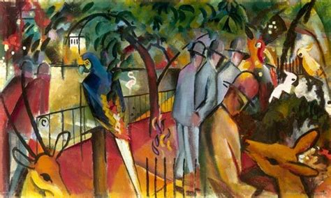 Tiere aus afrika, madagaskar und südamerika. August Macke (1887-1914) - Zoologischer Garten I | August ...