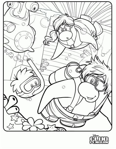 In addition to that, there are also a couple of coloring pages of the popular online game club penguin. Club Penguin Coloring Pages Print - Coloring Home