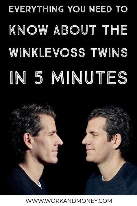 Bitcoin is growing as the most popular investment asset these days. Everything You Need to Know About the Winklevoss Twins in ...