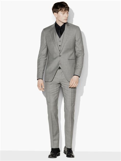 Make your mark this season with a sharp men's suit from topman. John Varvatos Austin Wool Suit in Gray for Men - Lyst