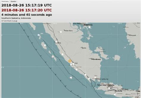 Gempa bengkulu bergetar hingga ke sebagian kawasan di sumatera barat. Gempa 4,6 SR Guncang Bengkulu Utara, Getarannya Terasa di ...