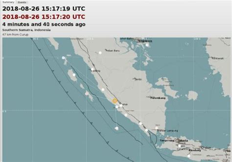 Based on seismic characteristic, bengkulu is one of province on western sumatra having intensive tectonic activities. Gempa 4,6 SR Guncang Bengkulu Utara, Getarannya Terasa di ...