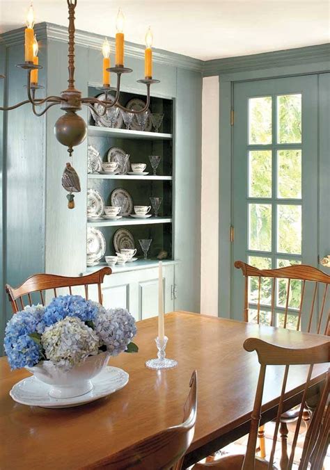 Well, this morning i did a little more tweaking in the dining room. Colonial dining room by C Clark on Dining room | Dining ...