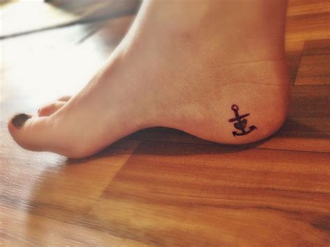 Many girls make a tattoo with an anchor, cross and heart that is a symbol of faith (cross), hope (anchor) and love (heart) so you can try it too. Heart, cross, anchor tattoo