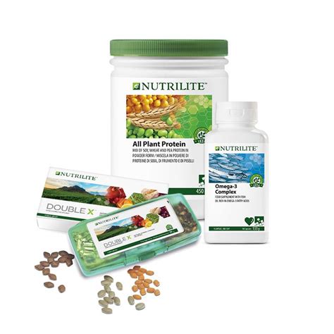 Nutriway double x yeşil, beyaz, sarı, kırmızı ve mor olmak üzere 5 renk grubundan bitkisel besleyicileri sağlayarak beslenmenize. Foundational Trio Bundle with NUTRILITE™ DOUBLE X ...