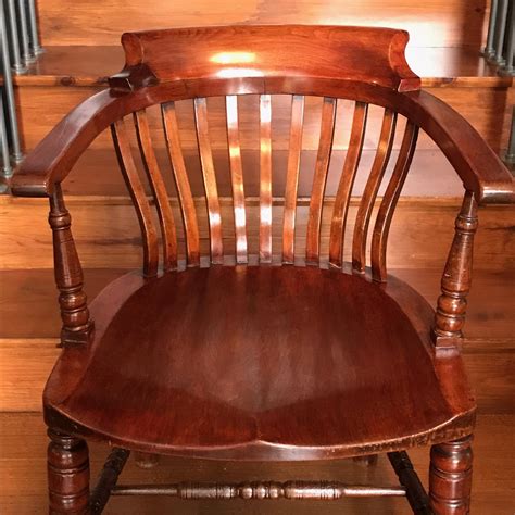 Vintage 1920s men's hairstyles exemplified the refined gentleman. Quality 1920s Mahogany Captains Chair - Antique Chairs ...