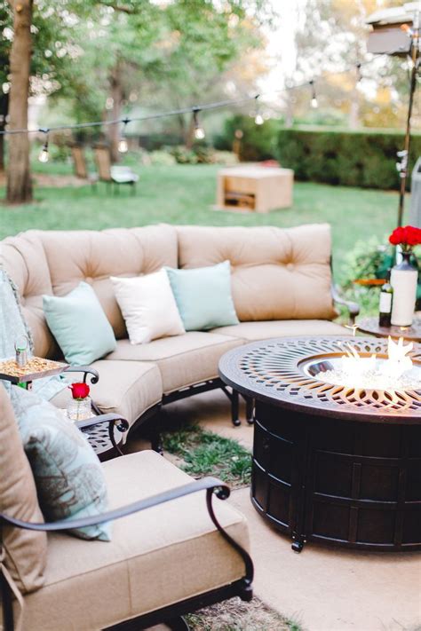 Solo stove is an award winning fire pit design. Hanamint Mayfair Estate Sectional | Fire pit table ...