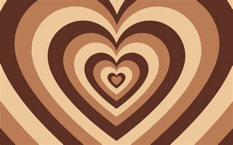 Discover the unique items that caliprintsbykara creates. high quality brown heart laptop background🤎🤎 in 2021 ...