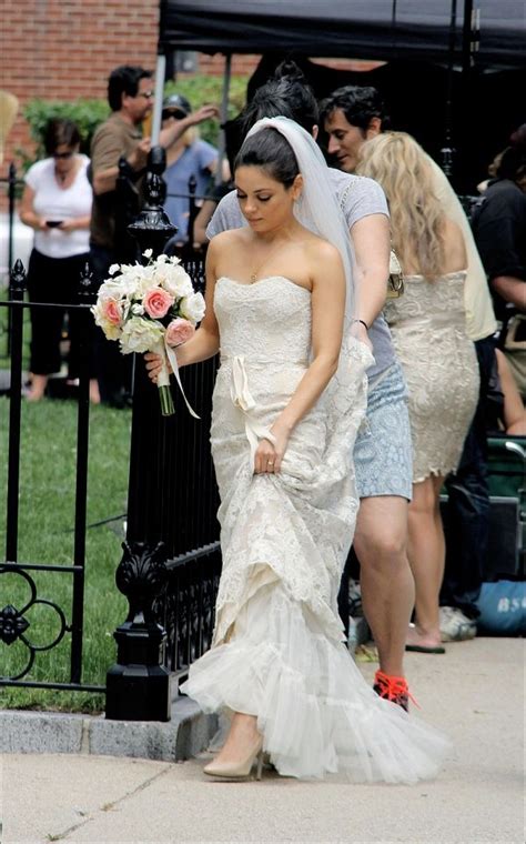 10 stellar pairs who were married in 2015 all the top10. Mila Kunis | Wedding dresses, Wedding scene, Mermaid ...